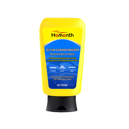 Homonth Oil Film Cleaning Emulsion – Heavy-Duty Stain & Oil Remover for Car Windshield & Windows